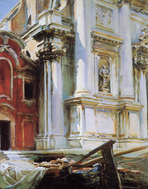 artist-sargent:Church of San Stae, Venice, John Singer...