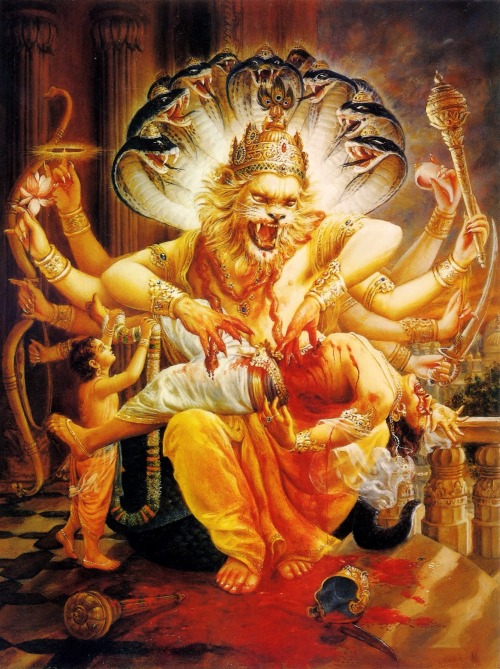 slyhigashi:Lord Narasimha.