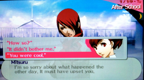 kotoneshiomi:well damn mitsuru you might as well ask her to...