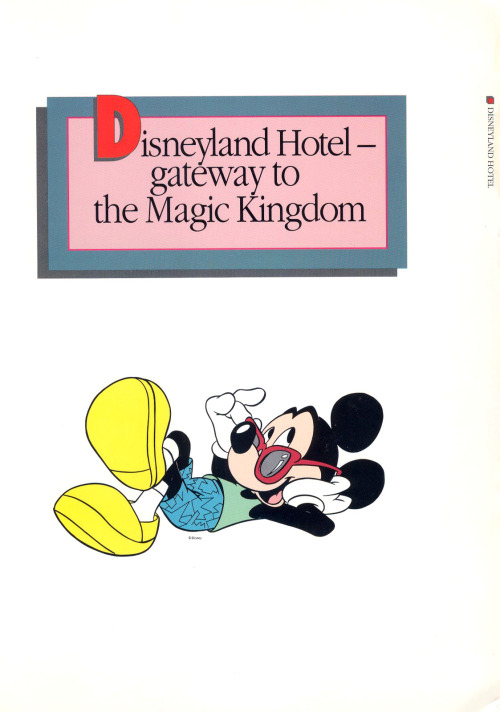 gameraboy:1990 Disneyland story booklet for the 35th anniversary...