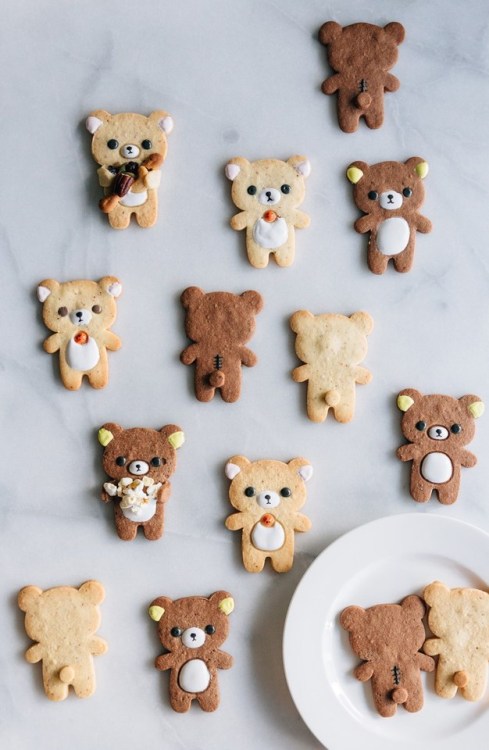 sweetoothgirl:Rilakkuma Cookies