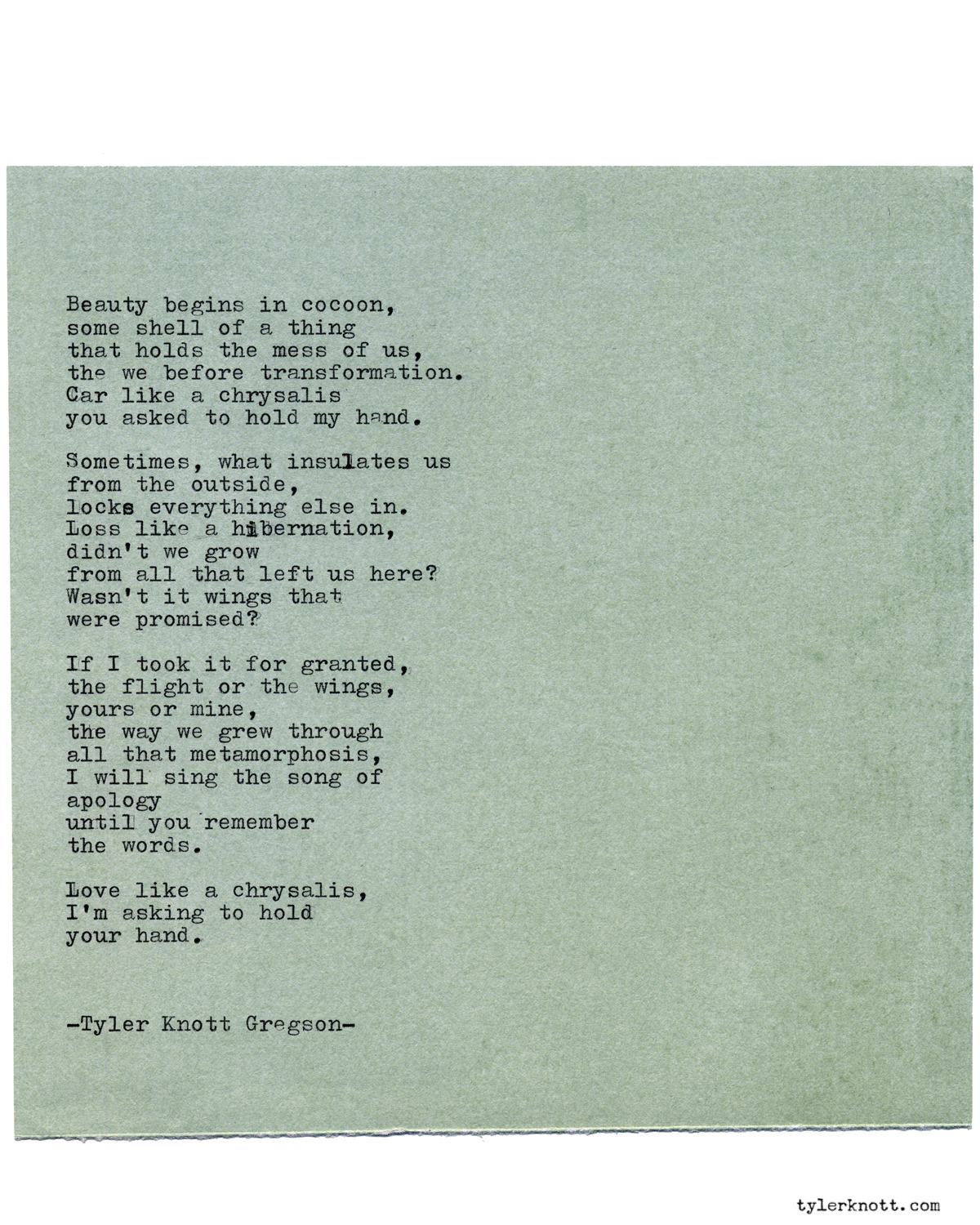 Tyler Knott Gregson