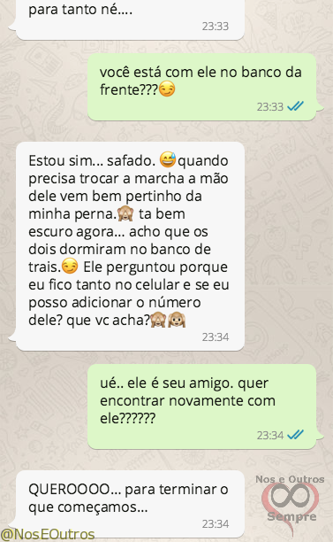 contonochat:CONVERSA DE MARIDO E MULHER - PARTE 3 DE 3Era só...