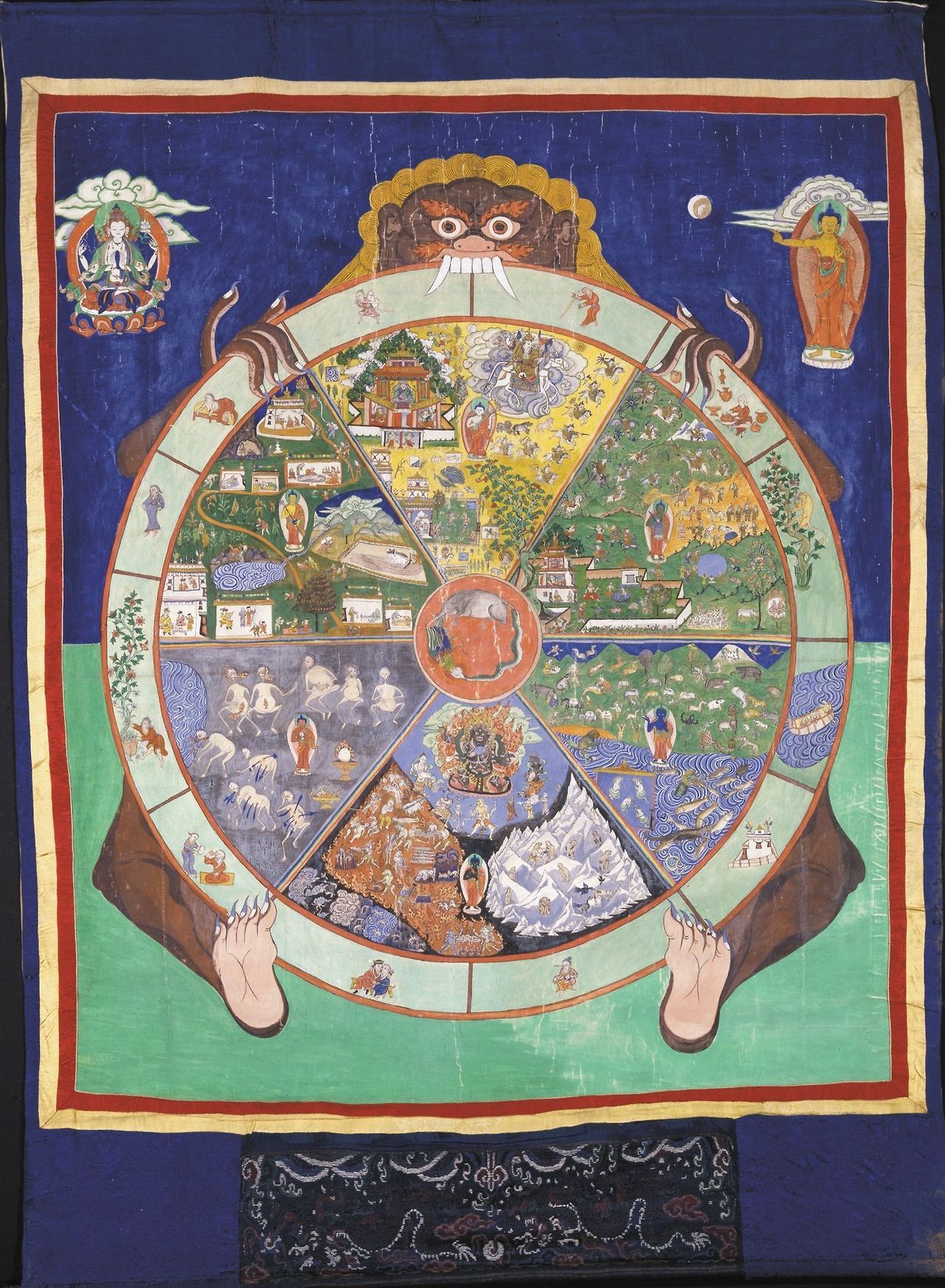 tibetan wheel of life puzzle
