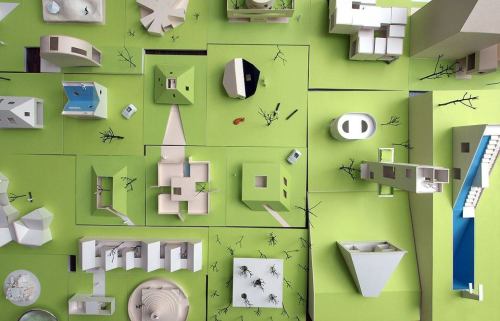 archimodels:© A1 architects - small house exhibition - prague,...