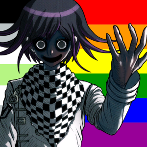Lgbt+ icons for all — ♡ Agender Gay Kokichi ♡ requested by anonymous