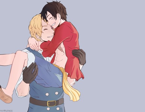 rinriemie:I can’t hug Luffy but… :’3