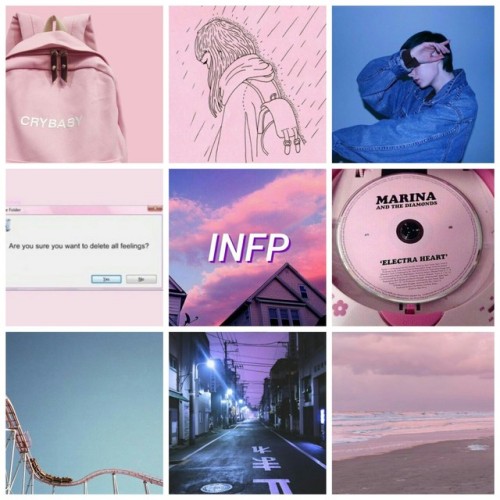 mbtimemes:mbti mood board series: infp-aesthetic requests...