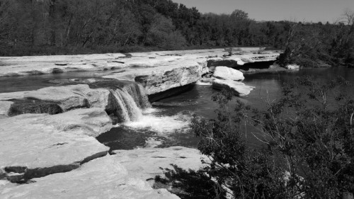 #blacknwhite #backpacking #waterfall