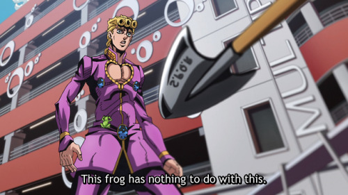 Say what you will about JJBA, but they sure are consistent about...