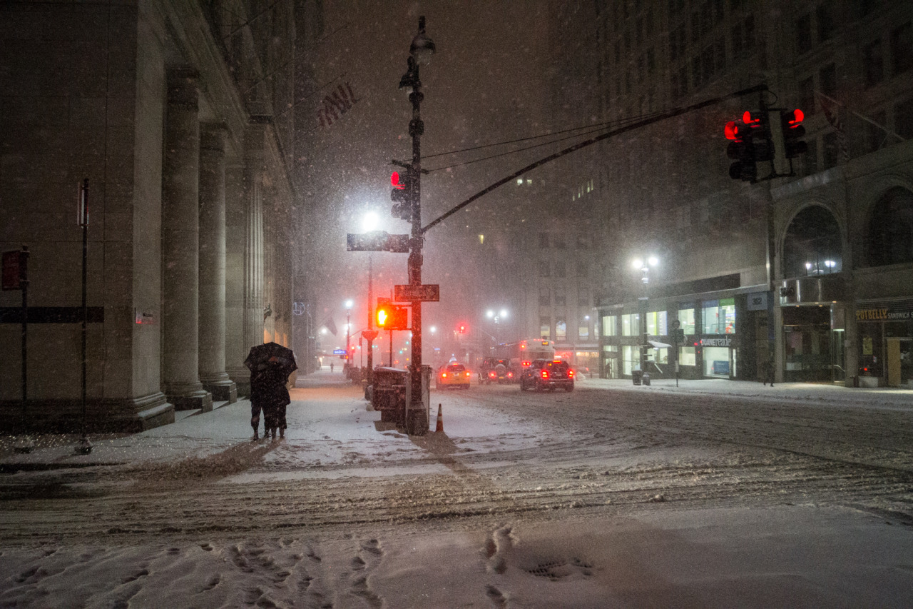 NY Through the Lens - New York City Photography - Winter storm Nemo in