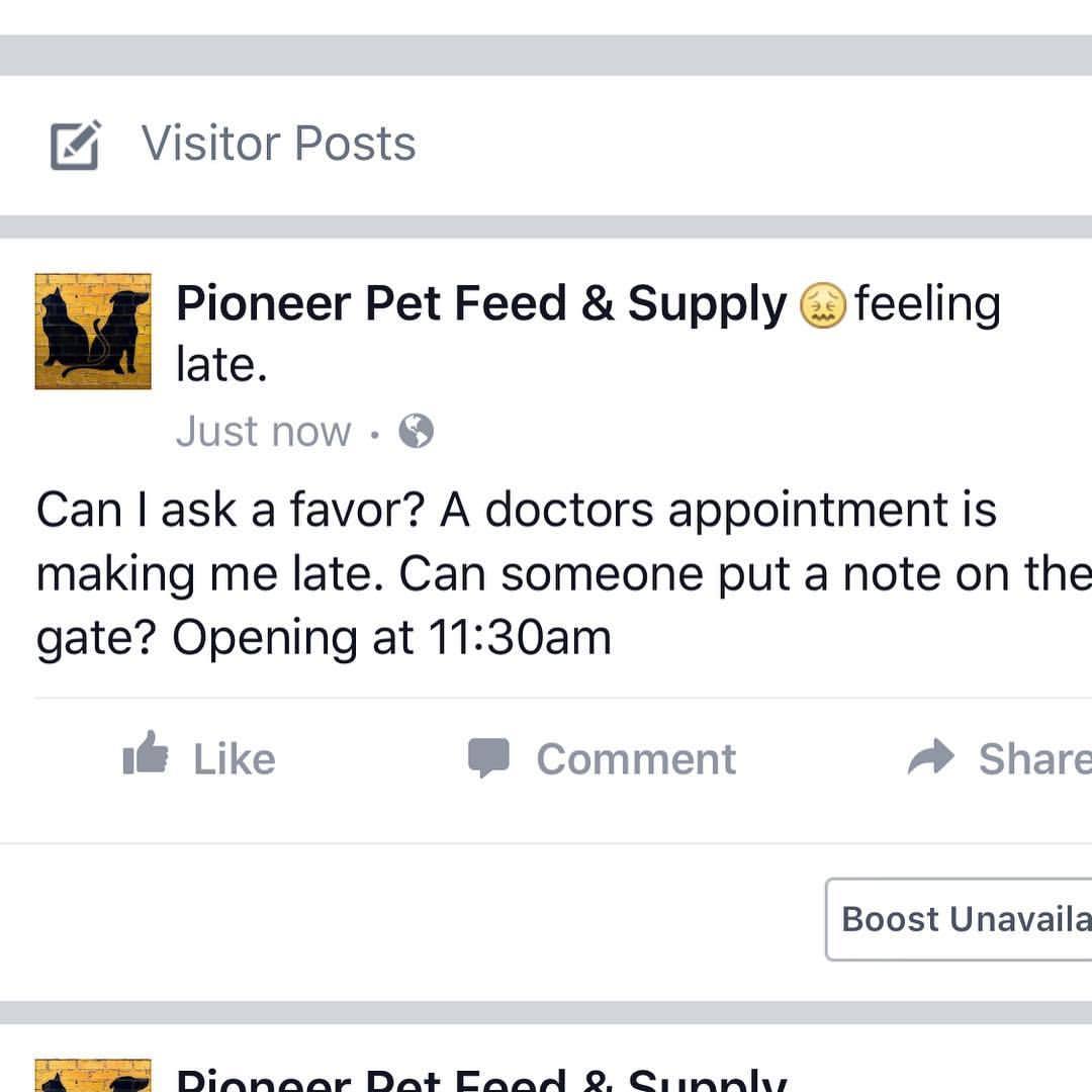 Pioneer Pet Feed Supply Can I Ask A Favor A Doctors