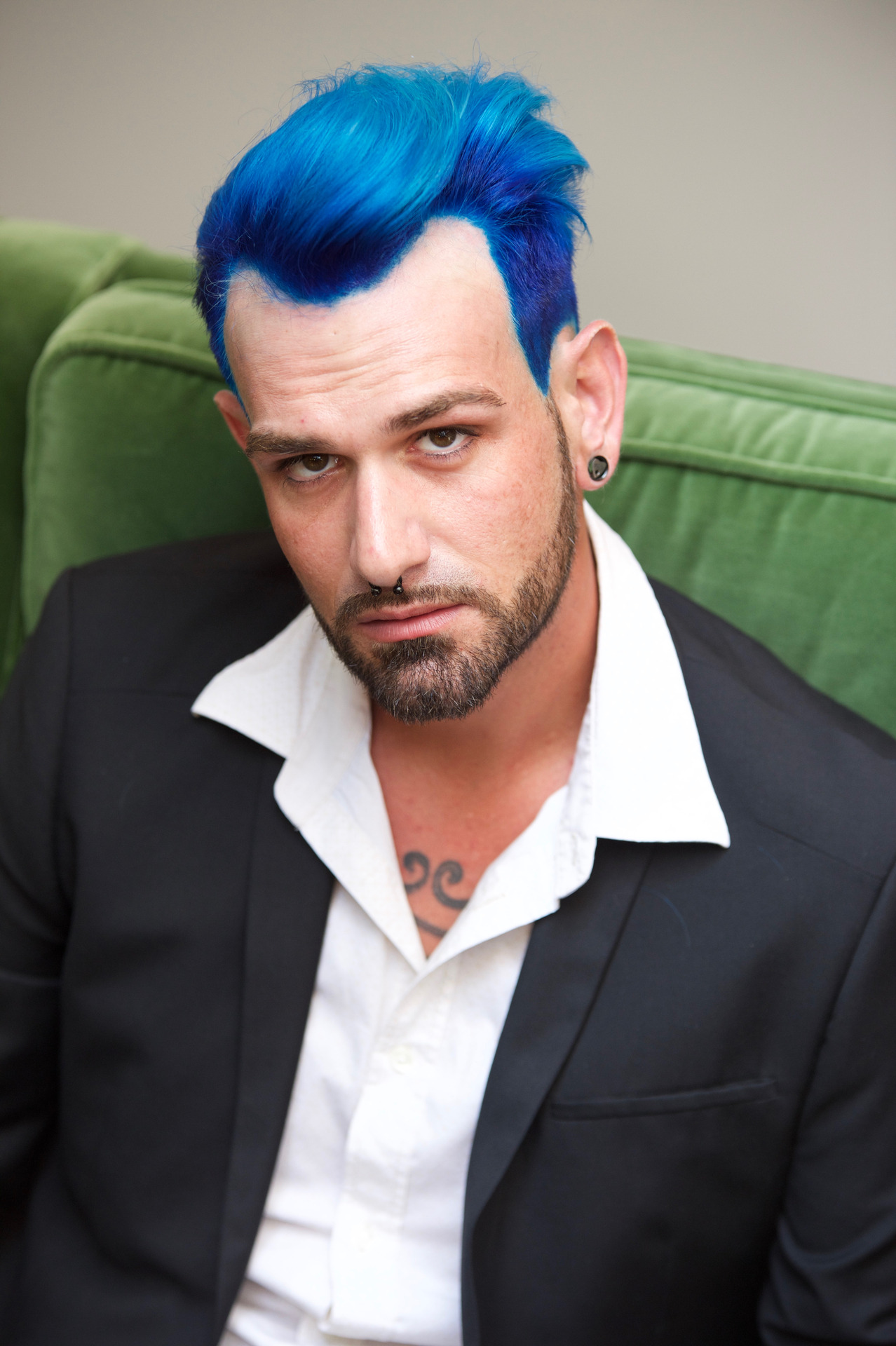 Manic Panic Nyc Blue Hair For The Guys Ph Alessandro Biancheri