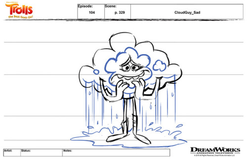 Some rough designs for Season 1′s “Laugh Out Cloud”, Part...