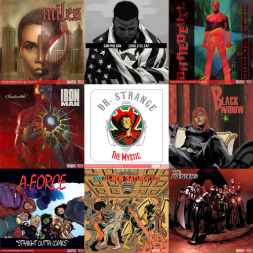 extraordinary-heroes:Marvel Hip-Hop Variants (Season 1)