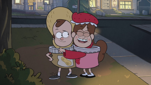 gravityfallsrockz:Pines Twins + Hugs 