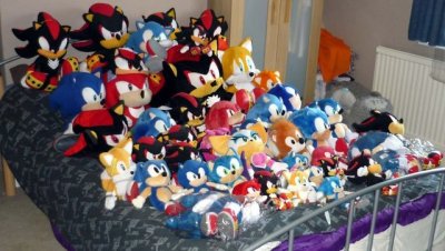 sonic plush collection