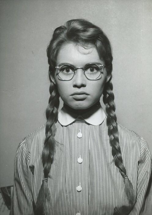 talesfromweirdland:Brigitte Bardot as a scary kid. This seems...