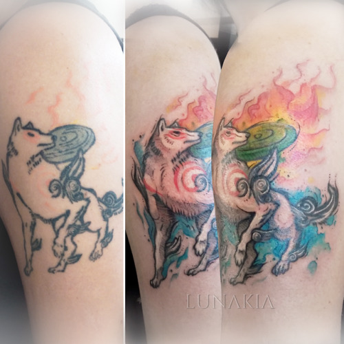 lunakia:Rework. Left one is not mine.Instagram: lunakia_tattoo