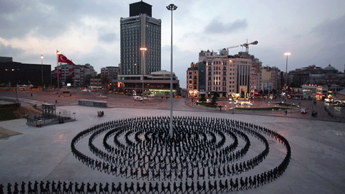 Erdal Inci: Taksim Spiral, 2013