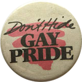 btsconcert:Vintage LGBT Badges