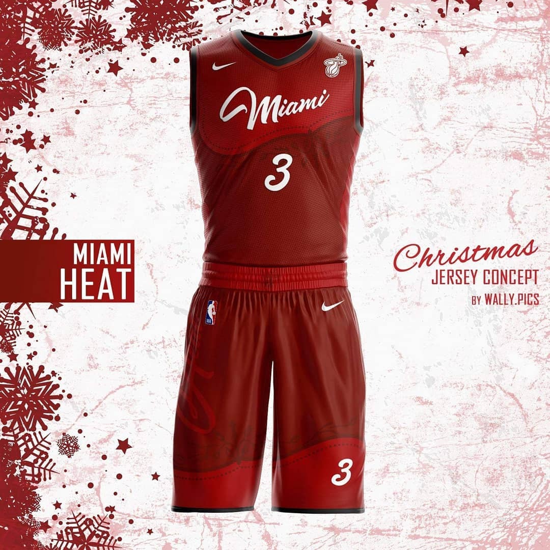 NBA Christmas Jersey Concept ...