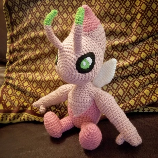 pink celebi plush