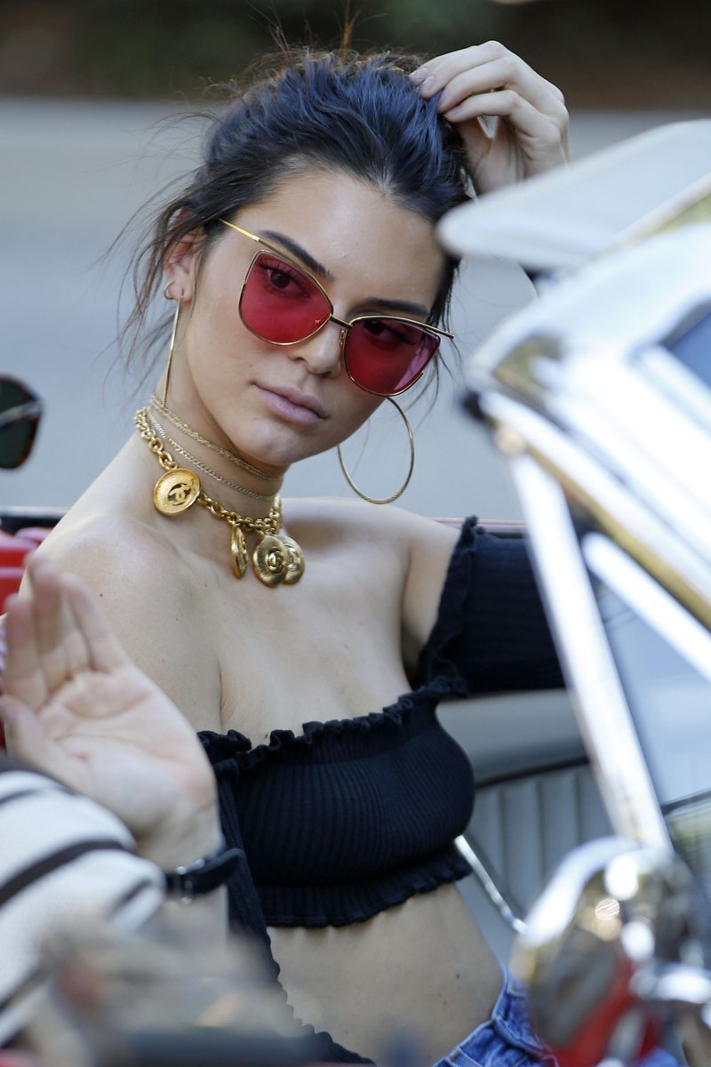 Kendall Jenner In Sunglasses By Yeah Sunglasses