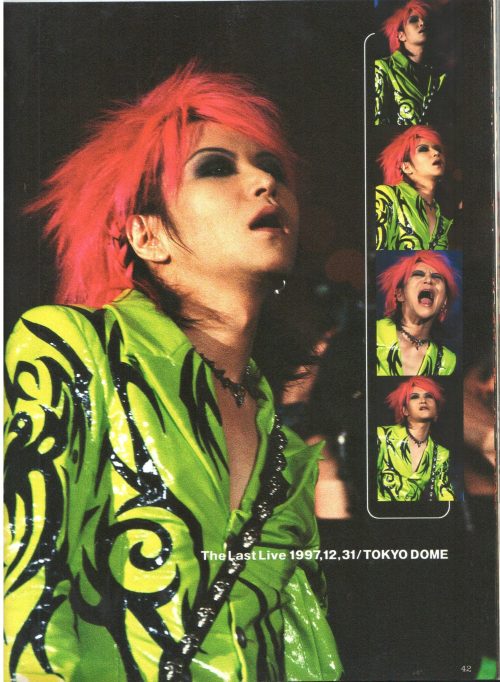 pulsar-the-northstar:Scans from X-Japan: Forever HideLast Live...