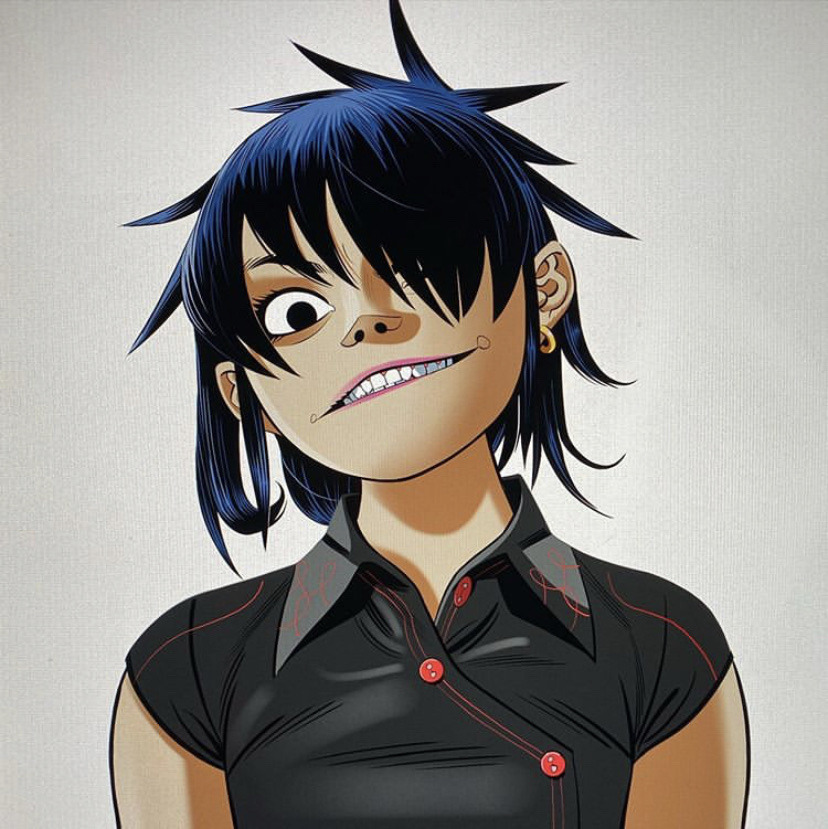 Gorillaz noodle фото в живую