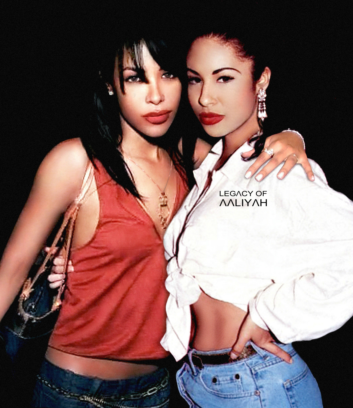 Aaliyah Looking Like Selena In This Photo Lipstick Alley