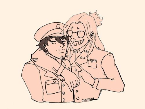 ccyans:Erasermic week day 7: Winter Soldier AUSo I know this...