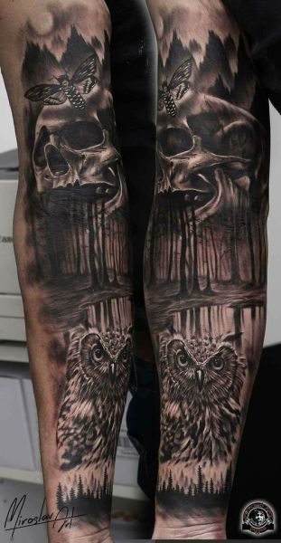 Owl Skull Tattoo Tumblr