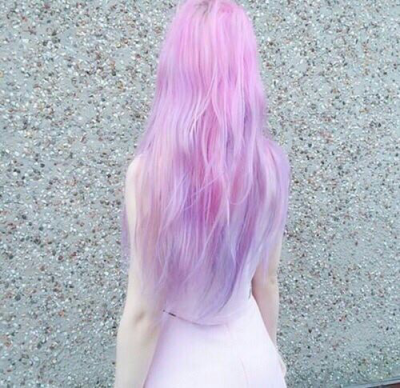 Pastel Purple Scene Hair Tumblr