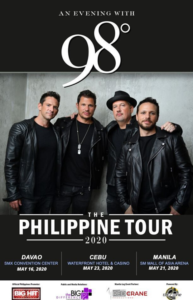 Live: 98 degrees, A1 & Blue The Greatest Hits Tour Live in Manila