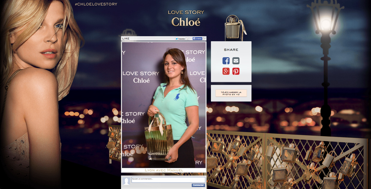 Visual Marketing Blog Devenez Légérie De Chloé Love Story A