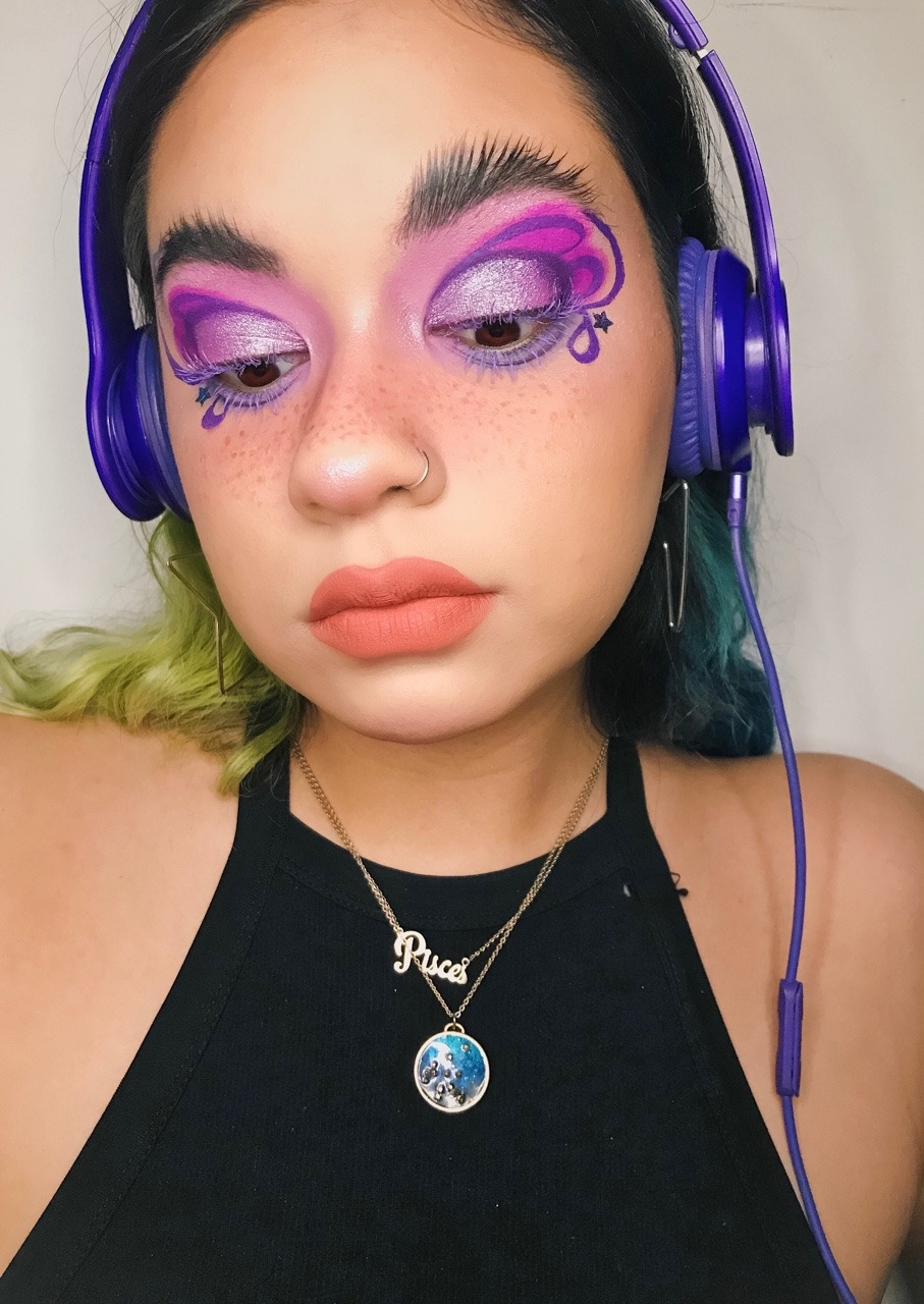 bold makeup on Tumblr