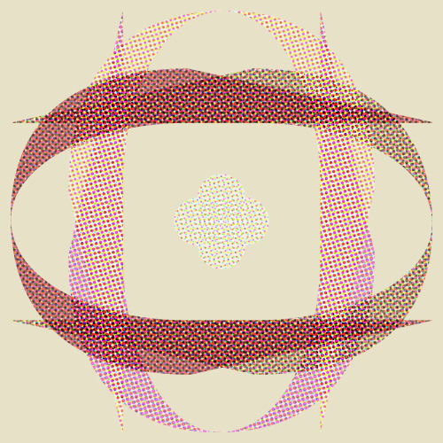 pixelate color halftone U graphic design vector design vector adobe illustrator illustration