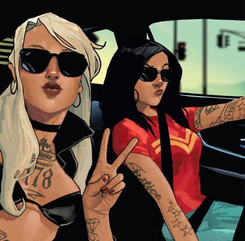 daveseguin:Black Canary & Wonderwoman