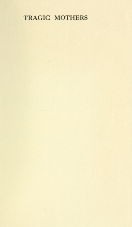 tragedy mother title word nemfrog 1920 1920s