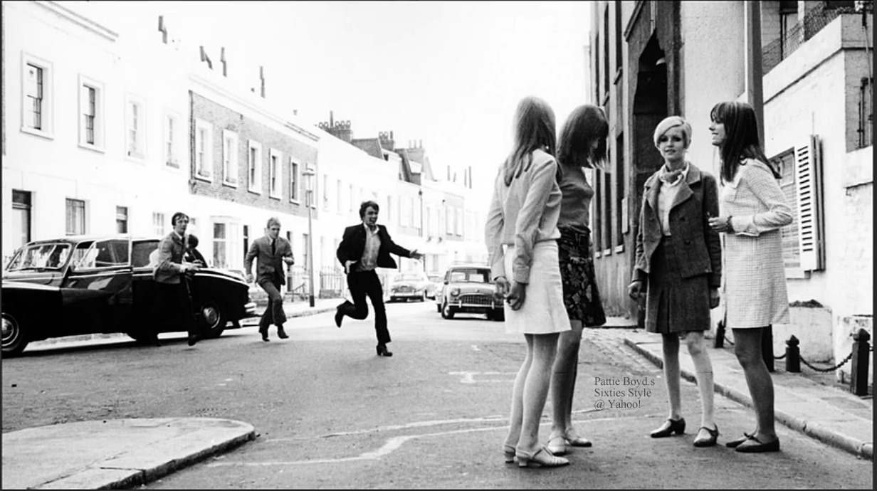 Little Queenies • truthaboutthebeatlesgirls: LUCY IN LONDON These...