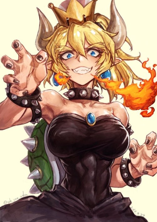 dekoi2501post:お湯うどんさんのツイート: “クッパ姫 #クッパ姫 #Bowsette… ”