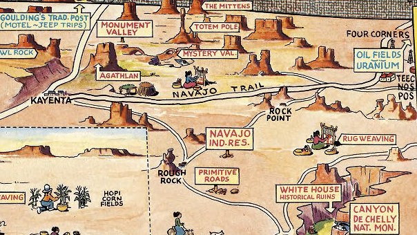 Navajo National Monument Map