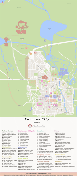 resident evil 4 town map
