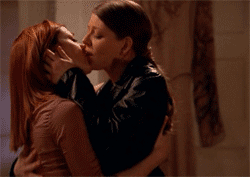 willow and tara lesbian fan fiction Granny with fake boobs