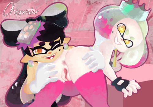 chipposter:Commission finished! This time with Callie and...