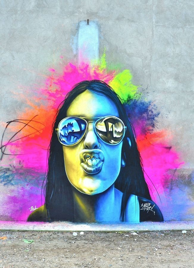 GLOBAL STREET ART — Dope art by CB1MAG1 in Spain...