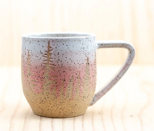 sosuperawesome:Pine Tree MugsBrooke Martinez on EtsySee our...