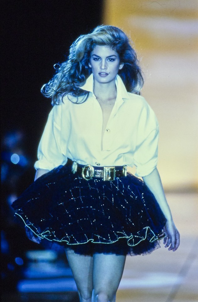 Cindy Crawford at Versace S/S 1992 - Chic As F**k
