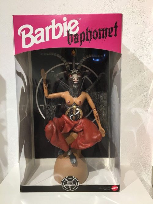 er-let:
“ sixpenceee:
“‘Baphomet Barbie’ by Argentinian artists Marianela Perelli and Pool Paolini.
”
The only barbie I’d give my daughters
”